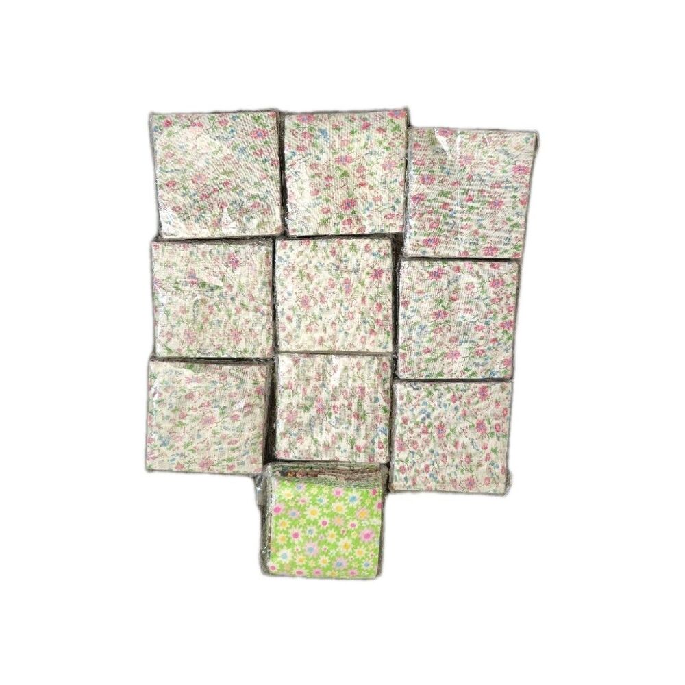 Birthday COCKTAIL Pink Napkins 10” X 10”40 Count Lot Of 11 Packs Lady Jayne